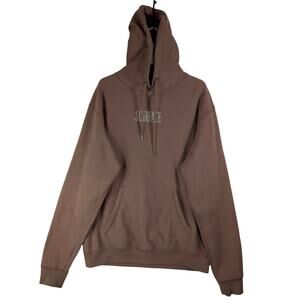 Universal City Studios Scarface x Shoe Palace Hoodie Graphic Double Sided Brown